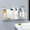 Настенная полка для ванной комнаты, душевая стойка для шампуня, туалетные принадлежности, кухонная корзина для хранения приправ без пунша, органайзер для ванной комнаты