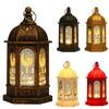 European Retro Wind Lamp Castle Candle Holder Decoration Props Lamp Birdcage Candle Holder Decoration