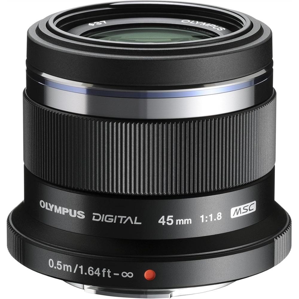 Объектив Om System Black 45 мм F1.8