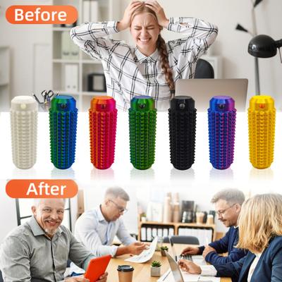 Колючая сенсорная игрушка-антистресс, портативная сенсорная игрушка, маленькая колючая игрушка, игрушка-брелок для стимуляции, для снятия стресса, концентрации и расслабления