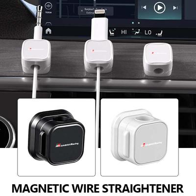 Магнитный органайзер-клипса для кабеля, держатель для USB-зарядного кабеля, управление кабелями Для Toyota GRsport Yaris Corolla Rav4 CHR