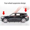 Масштаб 1/24 Benz Maybach Gls600, модель автомобиля из сплава, детская игрушечная машина, подарочные украшения, имитация внедорожника, модель автомобиля, коллекция для мальчиков