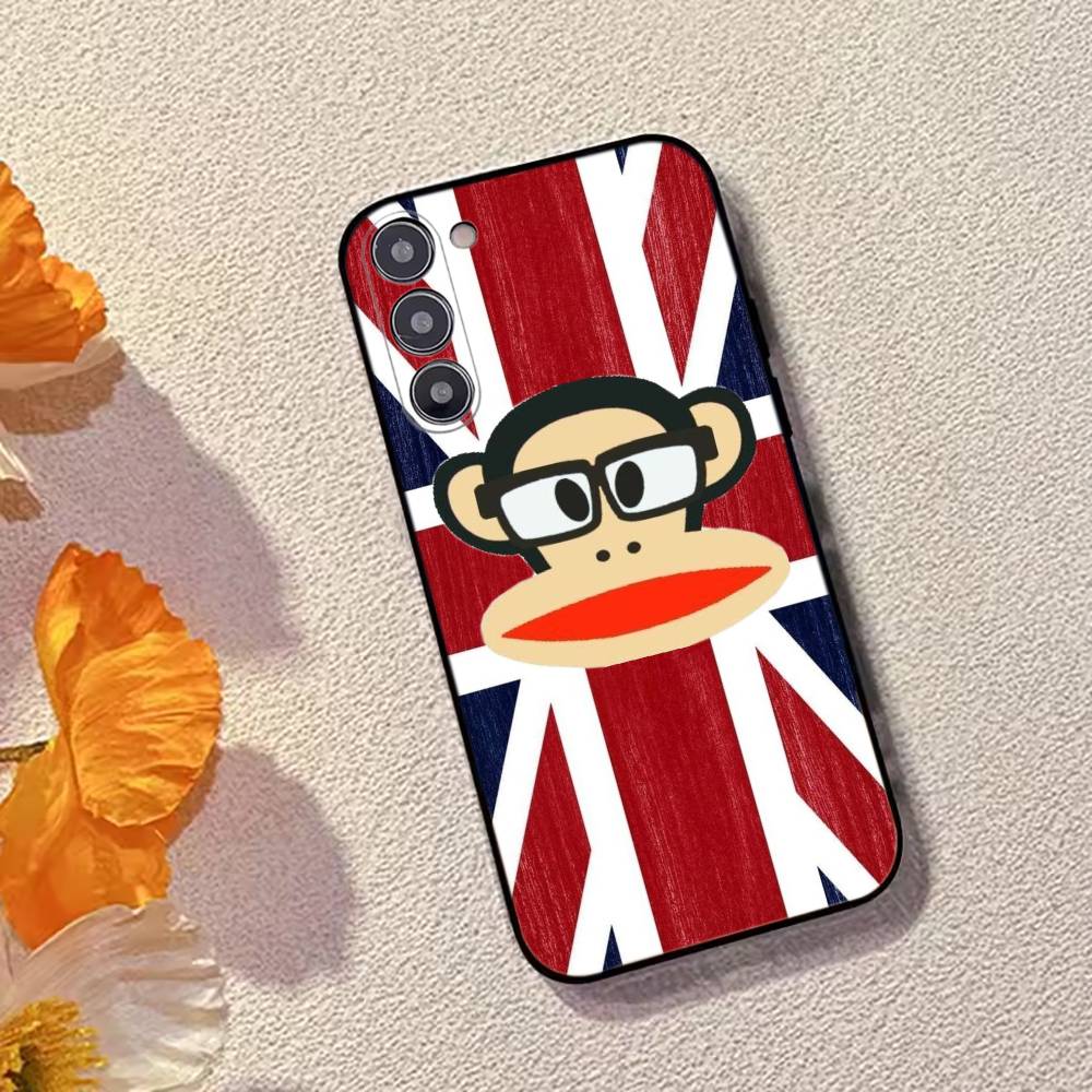 Чехол для телефона P-Paul F-Frank Fashion для Samsung Galaxy A73, A72, A71, A70, A53, A52, A51, Мягкий силиконовый черный чехол