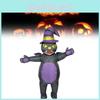 Cat Inflatable Black Suit Animal Cosplay Costumes Halloween Performance Party