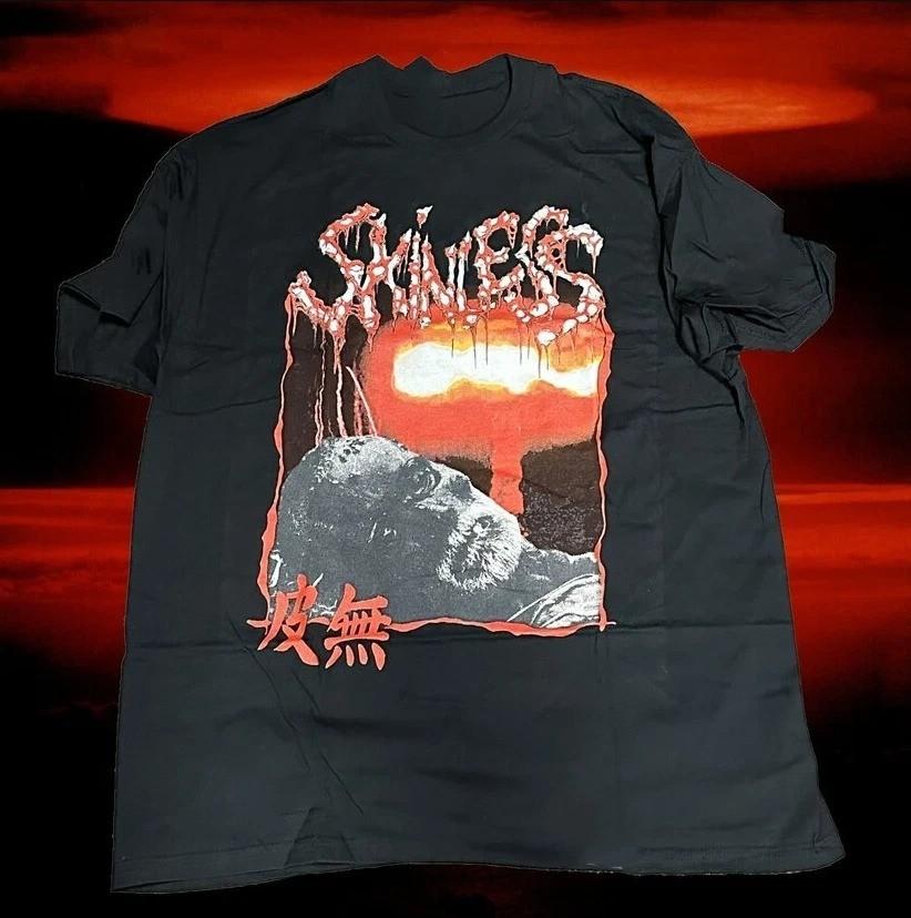 New Hot Skinless Band Short Sleeve Black S to 5XL Concert Shirt SN630 Unisex T-Shirt