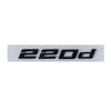 ABS 3D Car Rear Trunk Letter Badge Emblem Exterior for BMW 116d 118d 120d 125d 135d 218d 220d 240d Auto Modification Accessories yj2