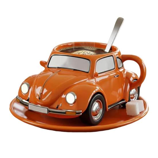 Кружка для кофе в форме жука, ручная работа, смола, чашка для чая с жуком, декор для дома и офиса