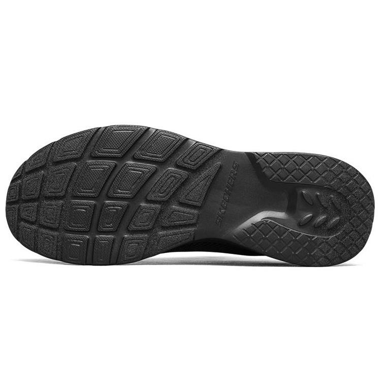 Skechers Динамит 2.0 Низкие Беговые Кроссовки Черные Мужские 58362-BBK