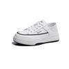 Soft Soled White Shoes for Women Thick Soled Board Shoes for Spring and Summer New Fashionable Breathable and Versatile Casual Shoes