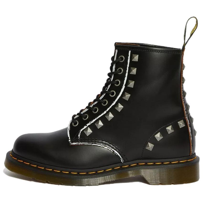 Доктор. Ботинки Dr. Martens 1460 Stud 8 Черные Унисекс 25202001