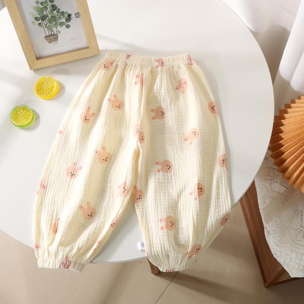 Children's Stylish Anti-Mosquito Cotton Gauze Bloomers