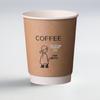 Одноразовые двухслойные бумажные стаканы для кофе Xiaoyueya