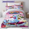 Oggy Glory Bedding Quilt Set Quilt Cover Pillowcase Home Decoration Birthday Gift (1 * duvet cover + 2 * pillowcase, without core)