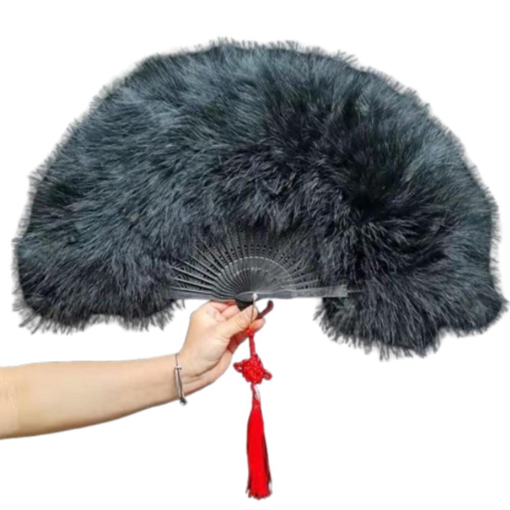 Китайский свадебный складной веер, красочный реквизит для косплея, веер для шоу, веер для танцев, украшение для дома