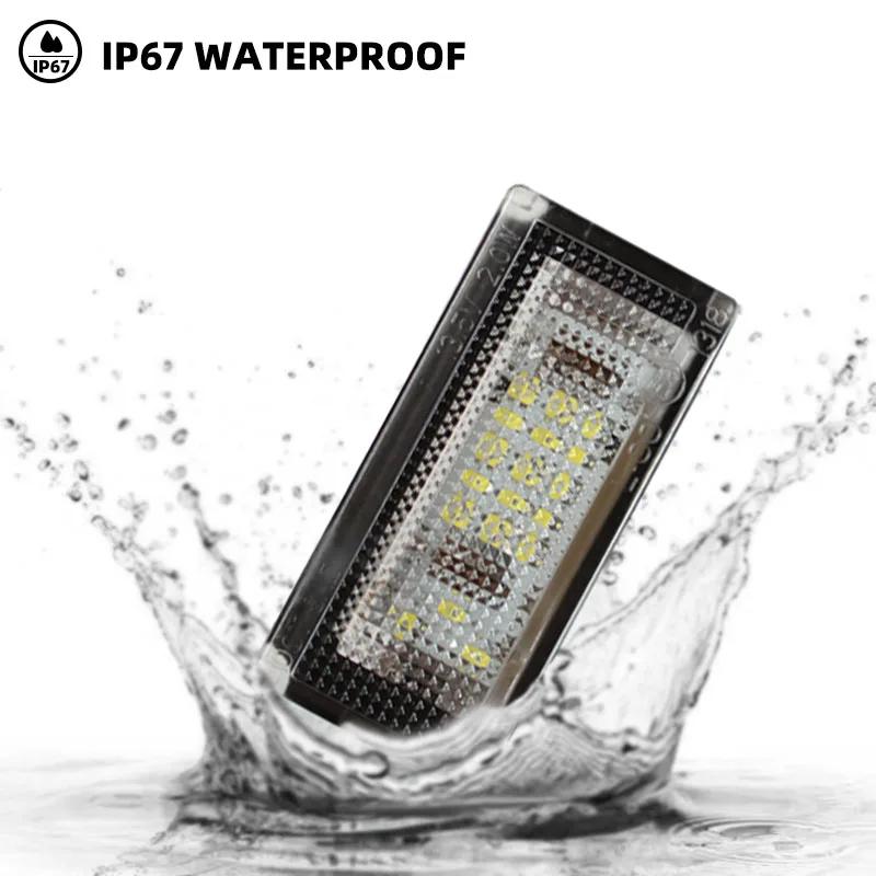 2PCS Error Free LED Number License Plate Light Lamps For BMW MINI R50 2002-2006 R52 Convertible 2004-2006 R53 Coopers 2001-2006