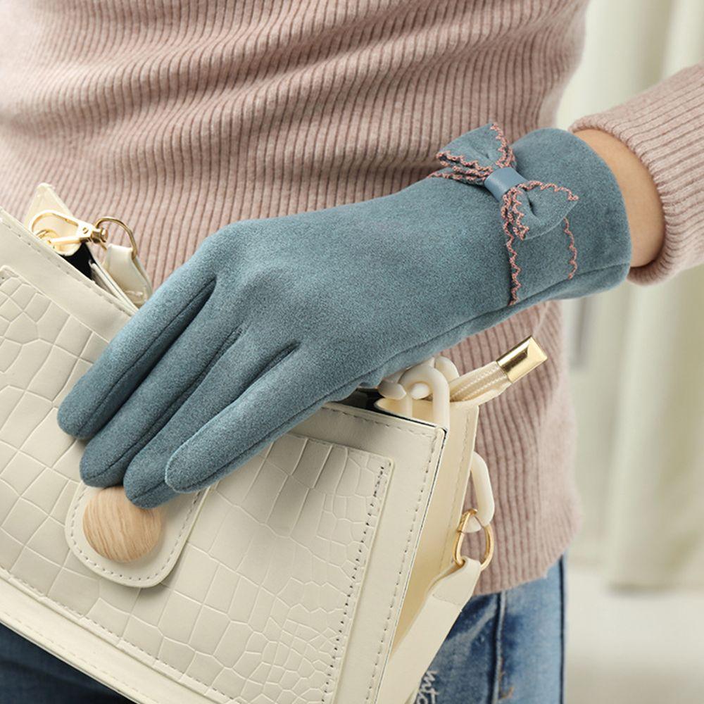 Accessories Cold Protection Korean Style Mittens Gloves Women's Gloves German Fleece