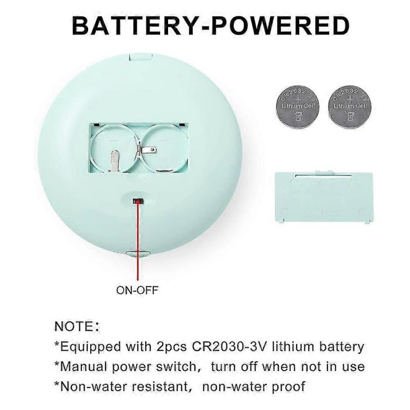 Компактное перезаряжаемое зеркало для макияжа с подсветкой, 1-кратное и 10-кратное увеличение