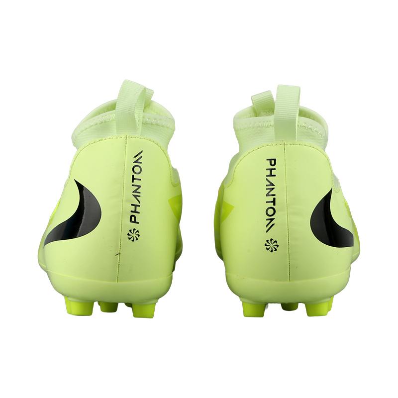 Nike JR. Футбольные бутсы Phantom 6 High Academy AG PS HQ2034-800 Limelight Hyper Crimson Volt для детей