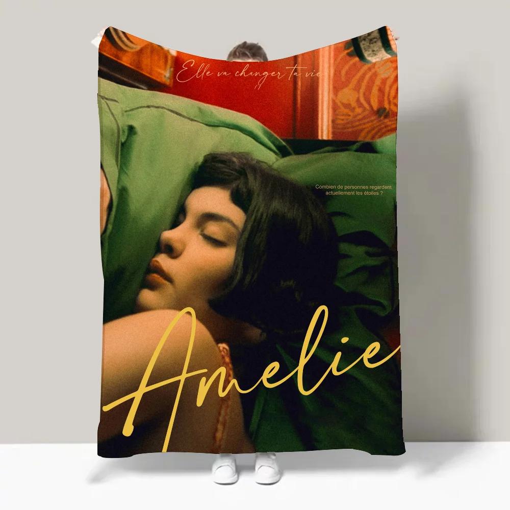 Amelie Movie Inspired Lightweight Throw Blanket Perfect for Dorms Naps Living Room Office Sofa AllSeason Use