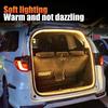 12V Car Rear Trunk Brighten LED Strip Modified Lighting for Waterproof Flexible Light Universal connector Plug & Play 4m