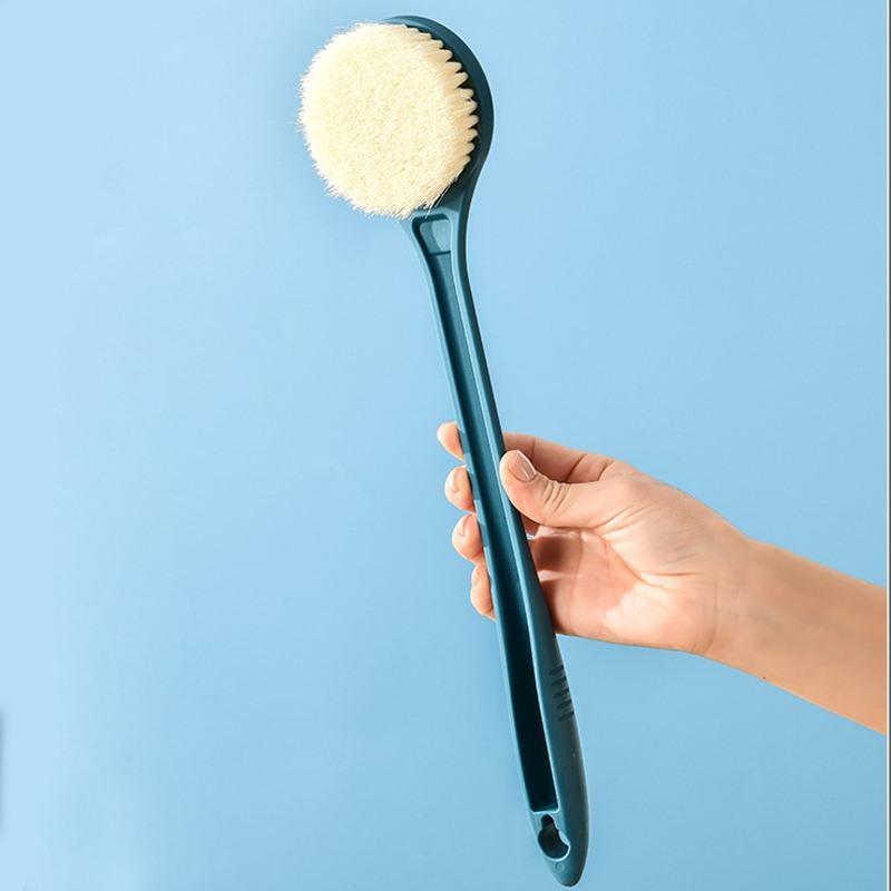 1шт щетка для ванны с длинной ручкой, мягкая щетка для ванны