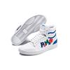 Puma Ralph Sampson Mid Badges - White Palace Blue Unisex Sneakers Grey-Violet 371769-01
