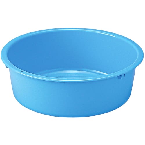 Risu Round Tub, Blue, 36L, GK, 54-Type, Made In Japan