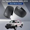 Для Toyota Tacoma 2005 2006 2007 2008 2009 2010 Автомобильные аксессуары для заднего вида Глянцевая черная накладка на боковое зеркало Хромированная наклейка