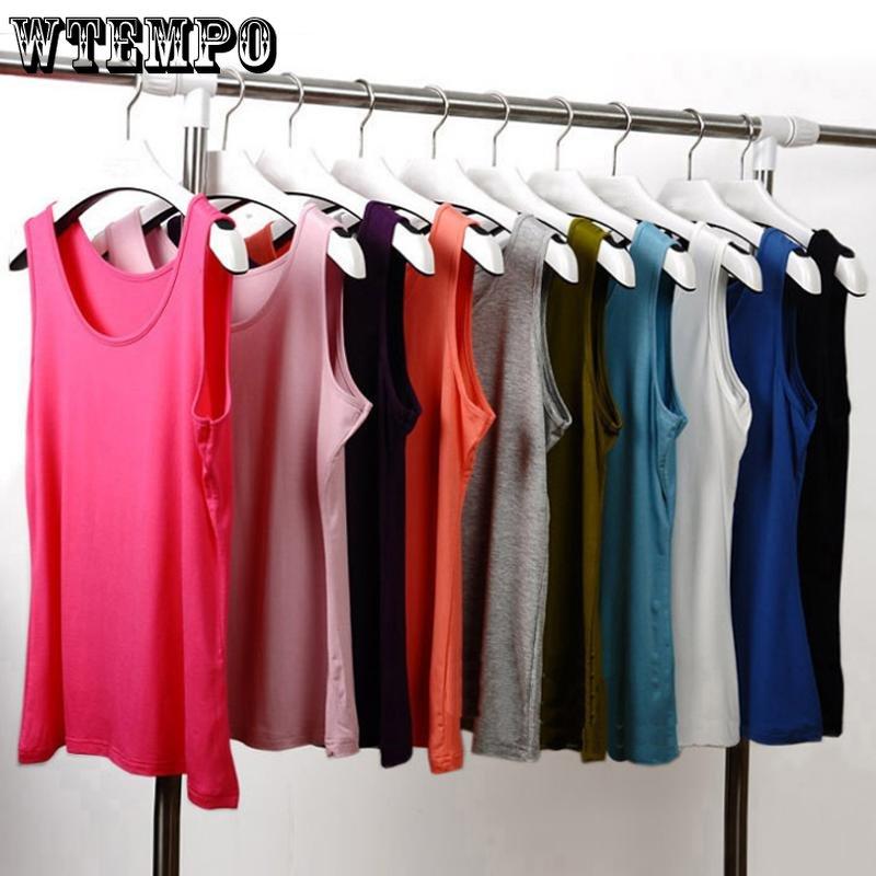 Сексуальный жилет без рукавов, женский однотонный тонкий камзол, женская летняя футболка на бретельках с круглым вырезом