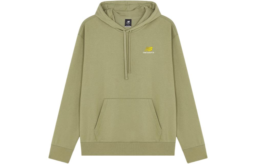 New Balance Sweatshirts Unisex Green Hooded Moderate UT21500-TCO