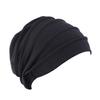 Fashion Clothes Women Elastic Turban Beanie Soft Cotton Muslim Head Wrap Chemo Hat