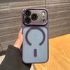 Роскошная противоударная броня-бампер для защиты камеры для iPhone 17 Air 16 15 14 Plus 13 12 11 Pro Max Прозрачная для Magsafe Чехол