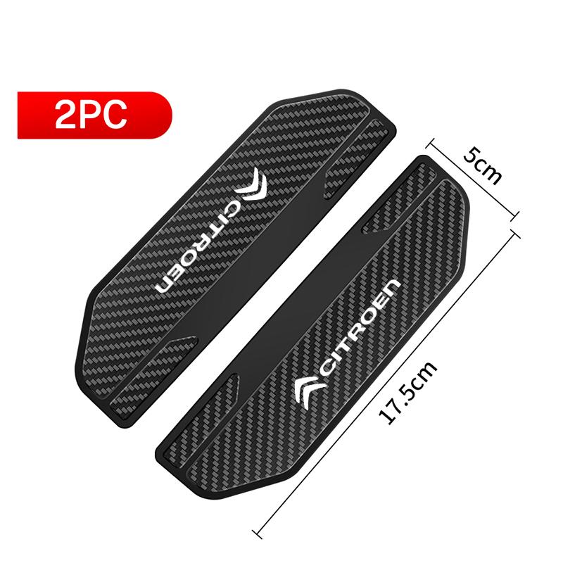 WKZA3 2pcs Car Rain Eyebrow Auto Accessories For Citroen C4 C3 C5 Aircross C1 C CROSSER Berlingo C Elysee C6 C2 Picasso Jumpy VTS C8