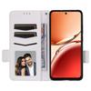 For Oppo Reno12 F 5G/Oppo F27 5G Case with Wrist Strap Litchi Texture PU Leather Wallet Phone Cover