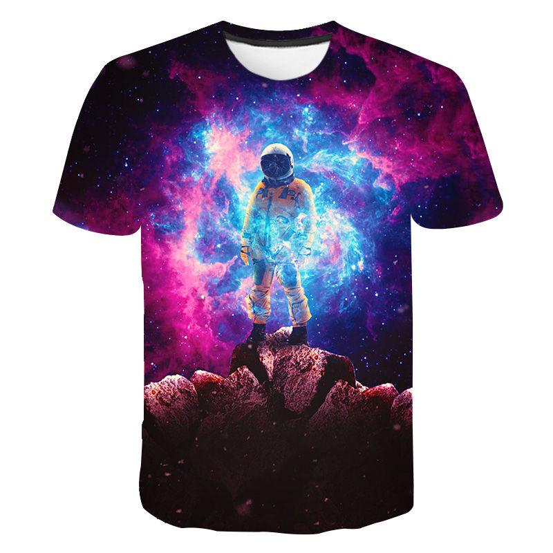 Летний тренд, мужские уличные повседневные футболки в стиле casual, модные, продающие, для отдыха, в стиле harajuku, с 3D-принтом, с круглым вырезом и коротким рукавом, футболки, топ