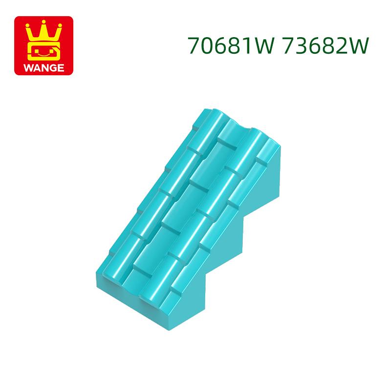 57 шт./лот 70681W 73682W Прямая плитка с 2 точками Строительные кубики Аксессуары для дворца Moc Работает с featuring Brick Детские игрушки Идея для подарка