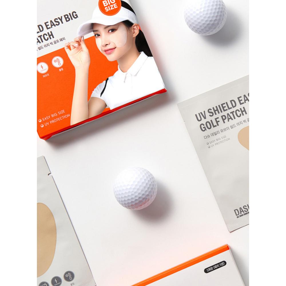 Dashu Daily UV Shield Easy Big Golf Patch, 5 порций, 3 штуки
