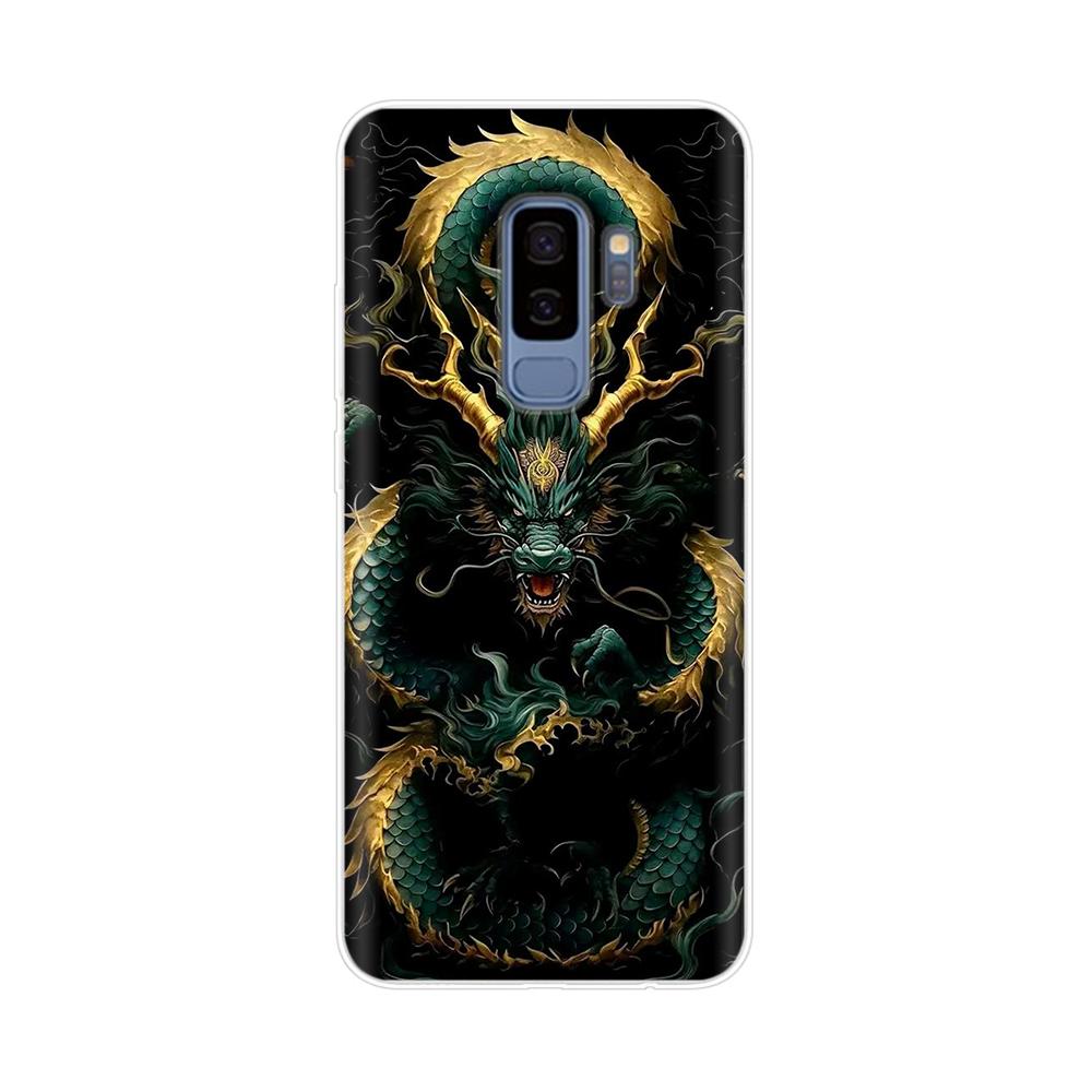 Ударопрочный чехол для Samsung Galaxy S9 Plus Чехол для телефона Животные Расписной Мягкий ТПУ Чехол для Samsung Galaxy S9 S9+ S 9 Fundas