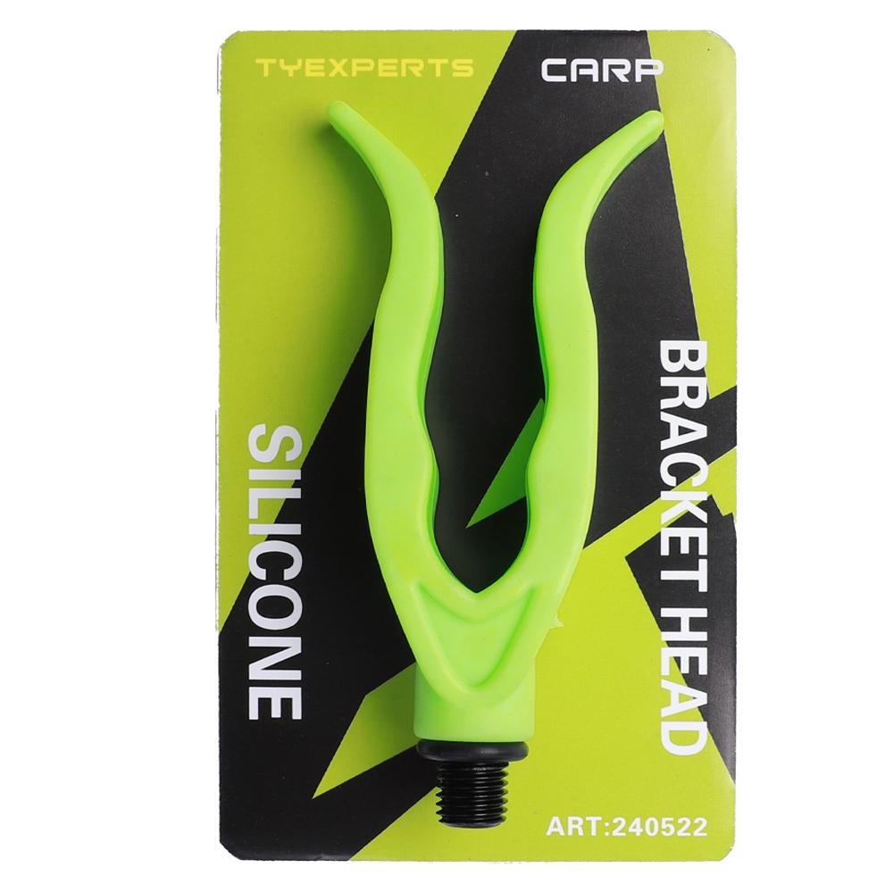 FTK Hirisi 1 шт., подставка для удочки для ловли карпа, пластиковый захват для сигнализации и буз-бара, рыболовные принадлежности