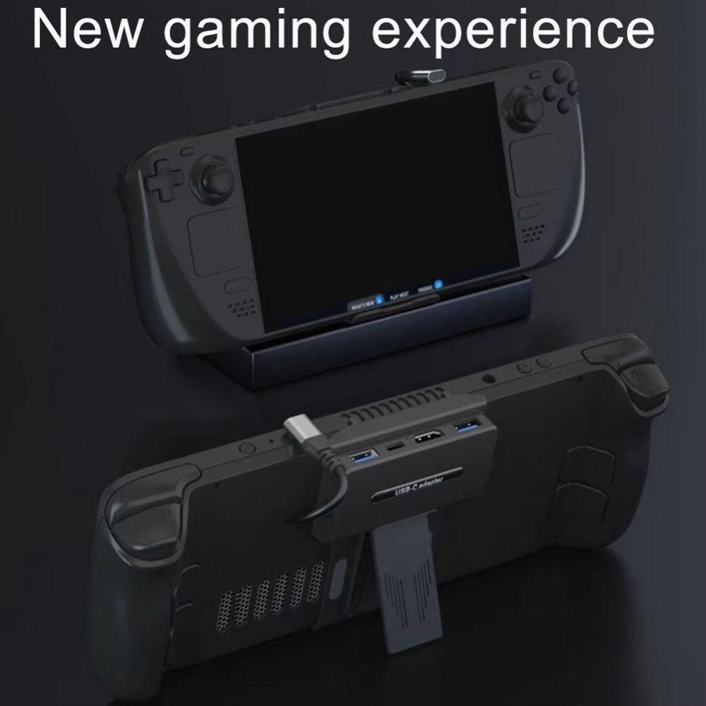 5 in 1 for Steam Deck Docking Station 4K@60Hz HDMI Adapter for SteamDeck Dock For Handheld Gaming