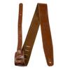 Кожаный гитарный ремень African Leather TAN Perri's AFR25-6873