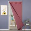 1PC Door Curtain Winter Self Adhesive Thermal Insulation Privacy Protection Windproof Cotton Home Decoration