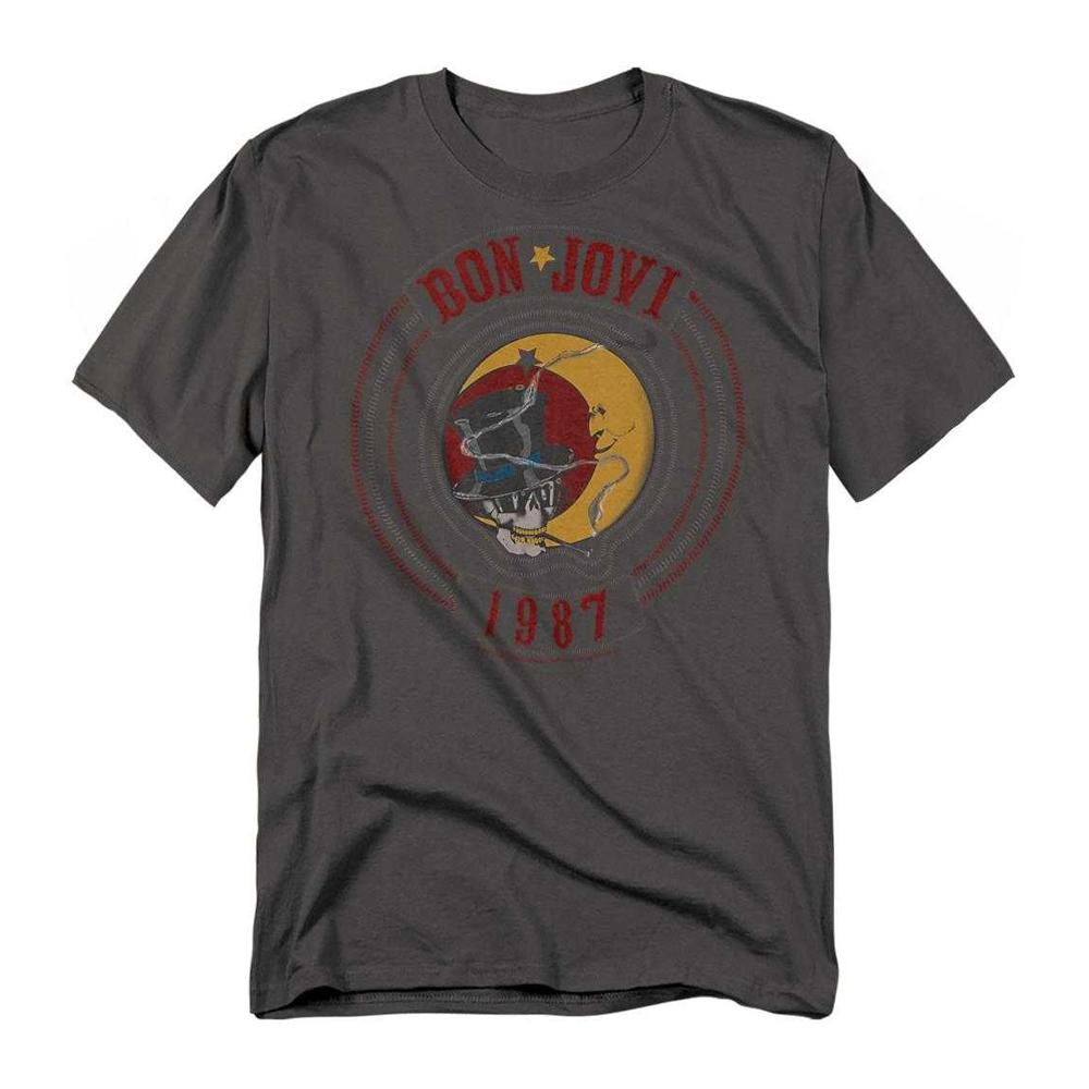 Bon Jovi Unisex Adult 1987 T-Shirt