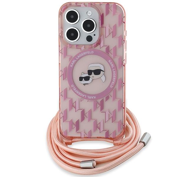 Чехол для iPhone 15 Pro Karl Lagerfeld MagSafe Розовый