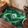 Werder Bremen Football Print Crystal Velvet Rug, Comfortable Water Absorbent Non Slip Indoor Floor Carpet