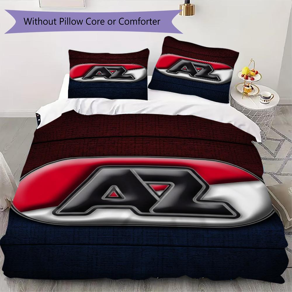 AZ Alkmaar Pattern Bedding uilt Set uilt Cover Pillowcase Home Decoration Birthday Gift (1 * duvet cover + 2 * pillowcase without core)
