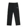Basketball Series Simple Brand Print Breathable Straight Loose Knit Sports Pants Men Bottoms Basic-Black 152431516-1