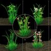 Ornament Green Aquarium Water Grass Fish Tank Landscape Decor Plastic Artificial Plant