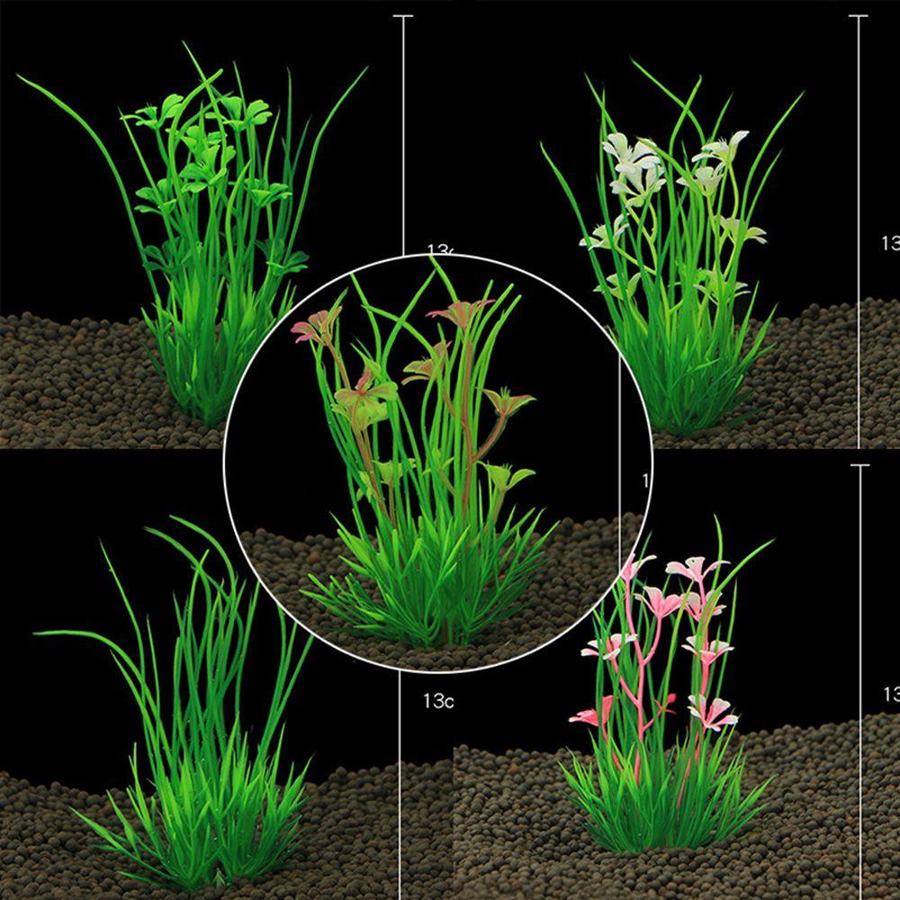 Ornament Green Aquarium Water Grass Fish Tank Landscape Decor Plastic Artificial Plant