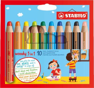 Набор Stabilo Woody 10C [10C] 880-10